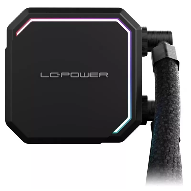 Refrigeração líquida tudo-em-um LC-Power LC-CC-240-B 12 cm preto