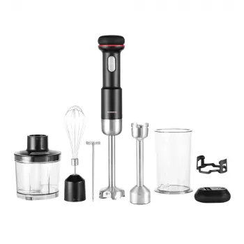 Varinha mágica GASTROBACK Cordless Design 5-in-1 — 180 W, taça de 0,5 L, a bateria, lâminas em aço inoxidável
