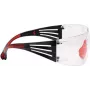 3M SecureFit 400 SF401SGAF-RED óculos de proteção, policarbonato, cinzento/vermelho/transparente, 20 unid.