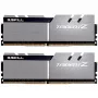 DIMM 32 GB DDR4-3200 (2x 16 GB) Dual-Kit, memória prateada/preta, F4-3200C16D-32GTZSK, Trident Z, INTEL XMP
