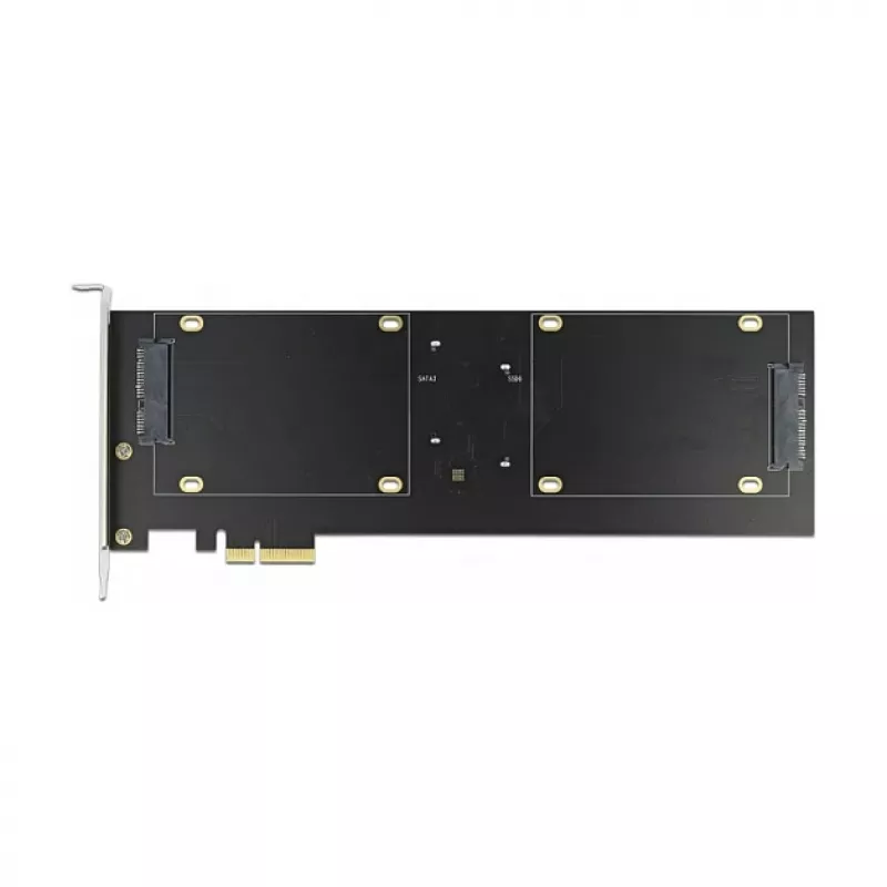 Placa PCI Express x2 DeLOCK 90433 para 4 x SATA HDD SSD RAID