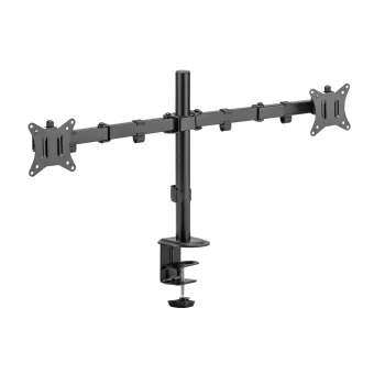 Suporte de parede para monitor SBOX LCD-352/2-2 para ecrãs de 13–32 polegadas, braço duplo, carga 2×8 kg, VESA 100×100