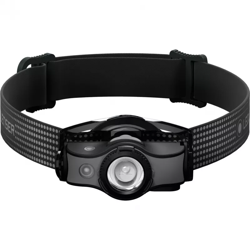 Lanterna frontal Ledlenser MH 5 preta-cinzenta