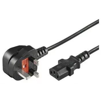 Microconnect PE090405 cabo de alimentação preto 0,5 m ficha de alimentação tipo G conector macho C13