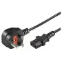 Microconnect PE090405 cabo de alimentação preto 0,5 m ficha de alimentação tipo G conector macho C13