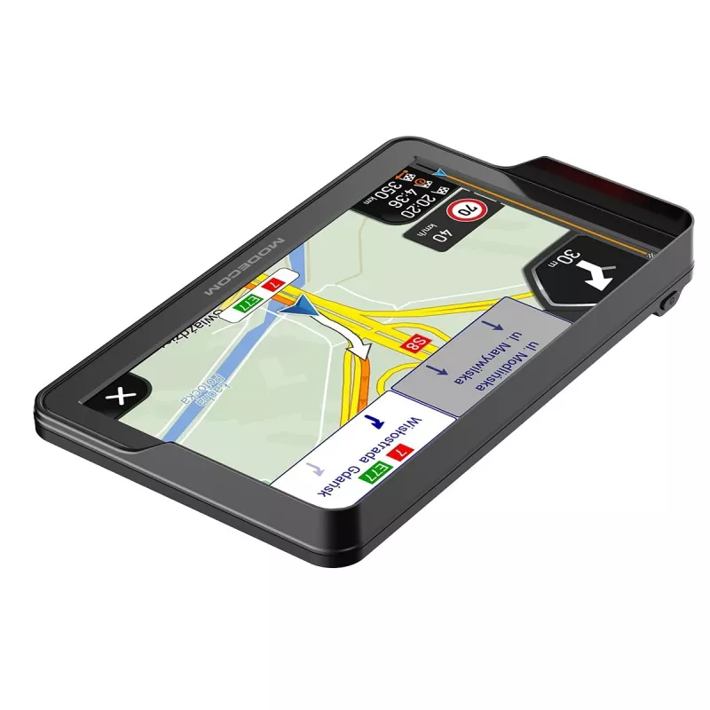 Navegação automóvel MODECOM FreeWAY CX 7.3 iGO, 7 polegadas 800x480, 16 GB, MicroSDHC, Bluetooth, Windows CE 6.0