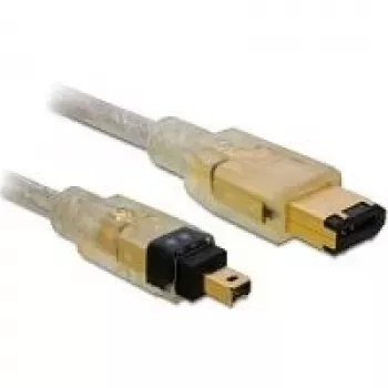 Cabo FireWire A/A DeLOCK 1,0m cinzento