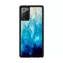 Capa de proteção iKins para Samsung Galaxy Note 20 — Blue Lake e preto, capa fina