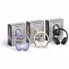 Auscultadores MANTA HDP1001PU Rytmo Elegance roxo over-ear com fios, modelo HDP1001PU