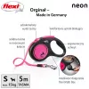 Flexi New Neon S 5 m Trela retrátil para cães