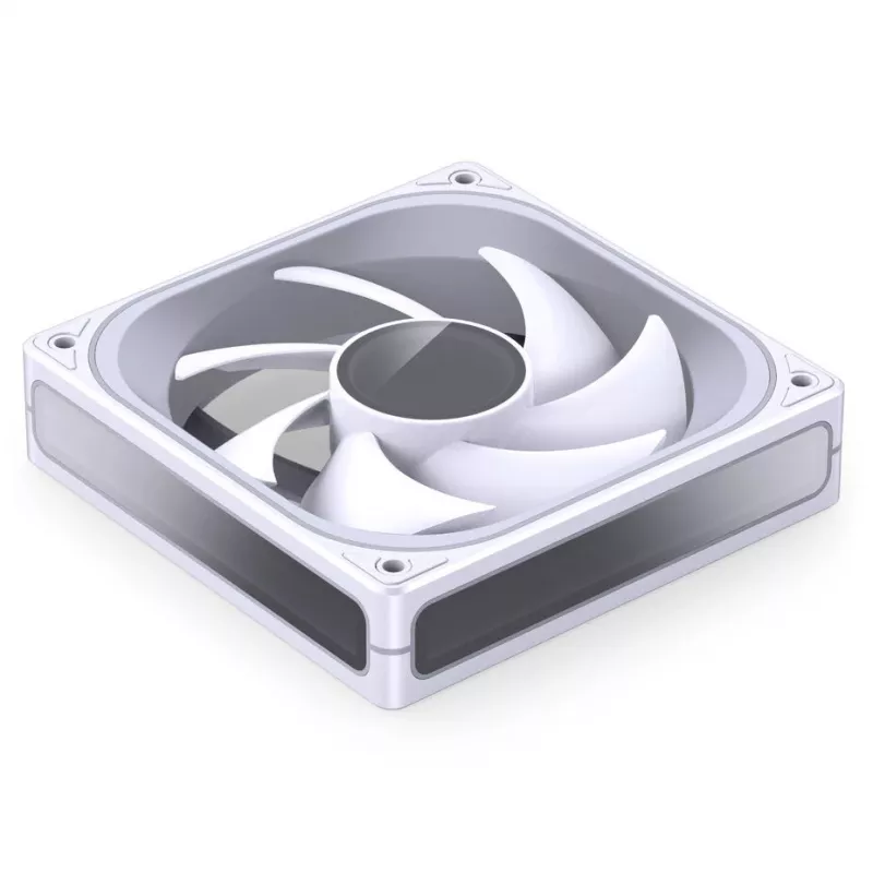 Ventoinha para caixa 120mm PWM ARGB Jonsbo ZB-120 branca, modelo ZB-120W