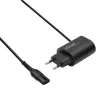 Fonte de alimentação para máquina de barbear Braun Akyga AK-PD-23, 12 V / 0,4 A, 4,8 W, 1,8 m