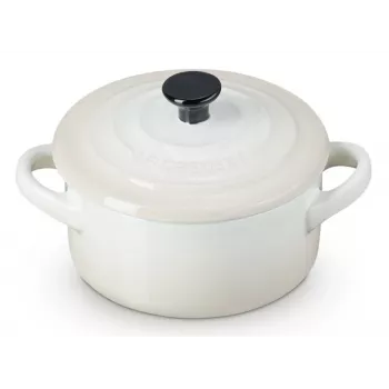 Le Creuset 71901107160100 Mini Dutch Oven, 0,25 L, branco