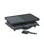 Grelhador de raclette Steba RC 28 8 pessoas 1400 W preto cromado