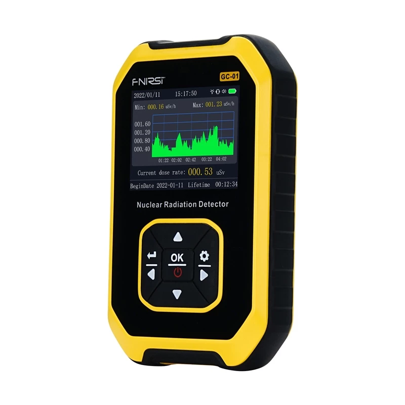 Detetor de radiação nuclear FNIRSI GC-01