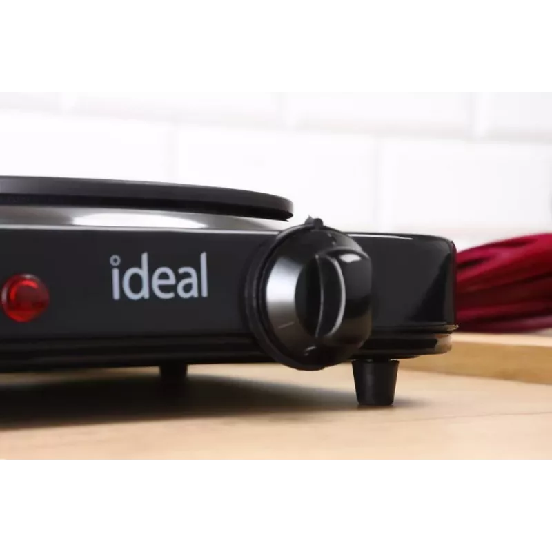 Fogão elétrico IDEAL de 2 placas, potência máxima 2600 W