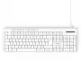 Teclado com fios Hama CK-200 USB Branco