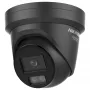 Hikvision 4 MP Smart Hybrid Light com ColorVu Fixed Turret - PRETO (DS-2CD2347G3-LI2UY(2.8mm)(Preto))