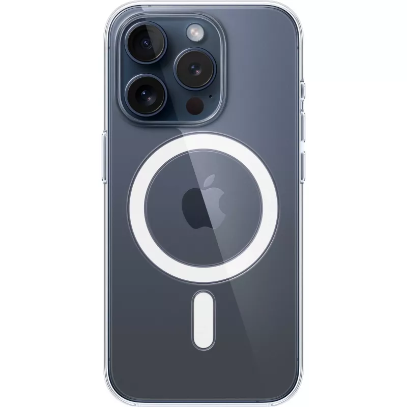 Capa Apple iPhone 15 Pro com MagSafe – Transparente