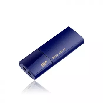 SILICON POWER Blaze B05 - Pen drive - 64 GB - USB 3.0 - Azul-marinho