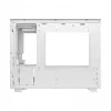Caixa de computador DeepCool CH160 PLUS WH Small Form Factor branca, microATX, vidro temperado, USB-C