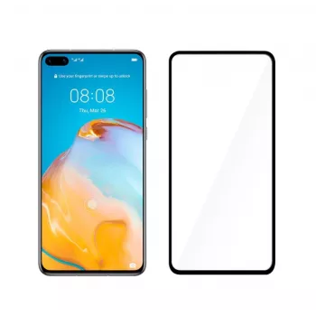 Película protetora de ecrã em vidro temperado Tellur para Huawei P40 2.5D Full Cover Full Glue