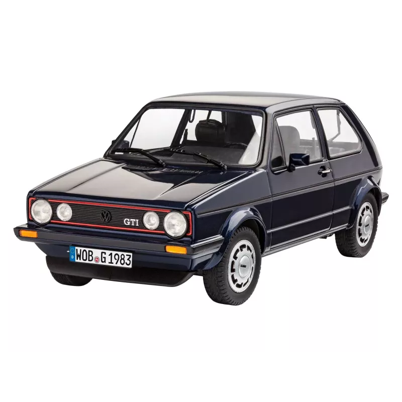 Modelo de automóvel Revell 35 anos VW Golf 1 GTI Pirelli