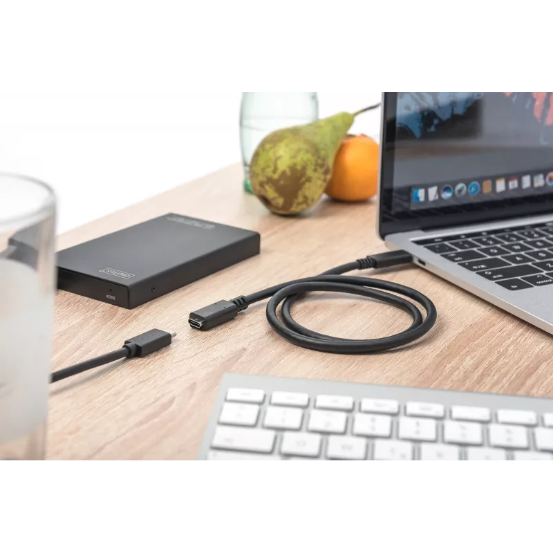 Cabo de extensão USB Type-C Digitus AK-300210-007-S 0,7 m