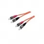 Cabo de fibra ótica ShiverPeaks S/CONN 1m ST/ST
