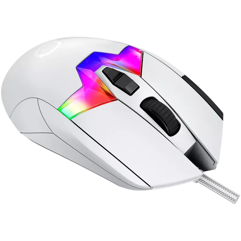 Rato gaming LORGAR MSP80 8000 Hz com fio
