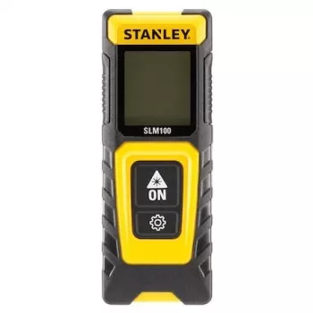 Medidor de distâncias STANLEY SLM100 — alcance laser 30 m, medidor manual compacto