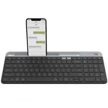 Teclado sem fios Logitech K580 Multi-Device fino
