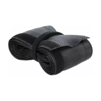Manga de malha DeLOCK 19059 10 m x 32 mm preto