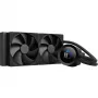 NZXT Kraken Plus 240 refrigeração líquida all-in-one para processador 12 cm preto