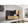 Suporte de TV para cama VIGO '180' 30/180/40 preto/carvalho wotan