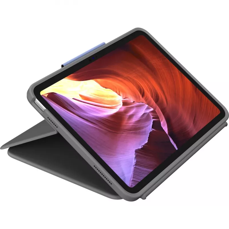 Teclado para dispositivos móveis Logitech 920-011200 QWERTZ alemão Smart Connector grafite