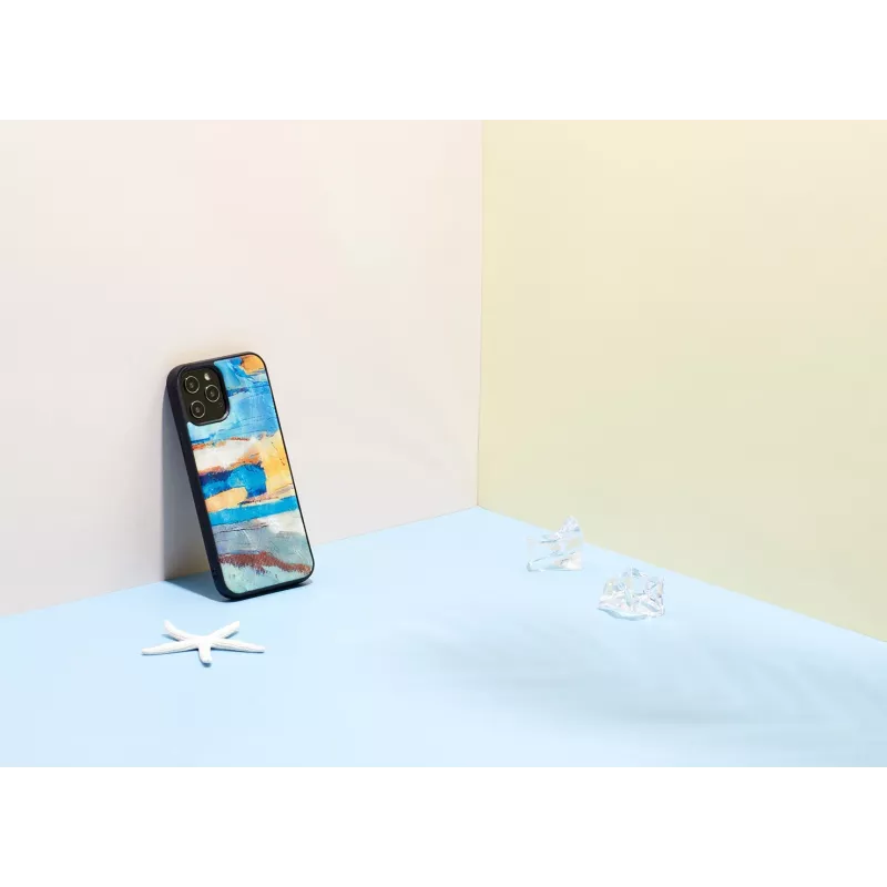 Capa de proteção iKins para Apple iPhone 12 / 12 Pro — azul-céu