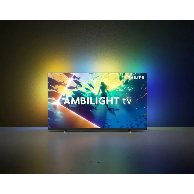 TV LED Philips 55PUS8100/12 55 inch painel LED, classe de eficiência energética E