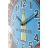 Relógio de parede NeXtime 8167 Delux Diner, 43x43 cm, multicolor