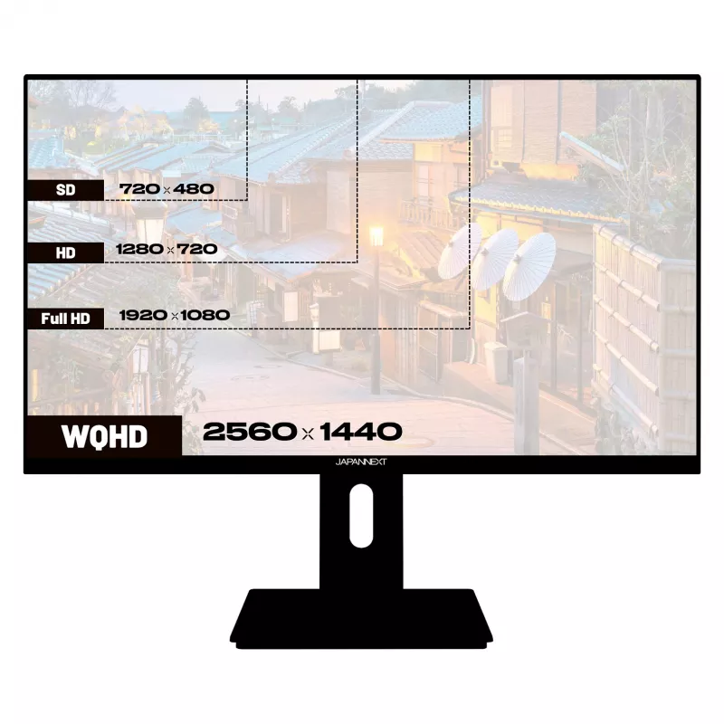 JAPANNEXT JN-27IPS4FLWQHDR-HSP 16:9 HDMI/DP WQHD - ecrã plano (TFT/LCD)