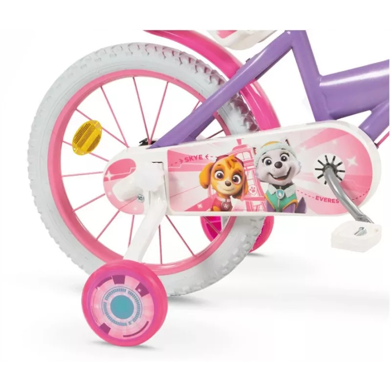 Bicicleta infantil 16 Paw Patrol roxa 1680 menina TOIMSA