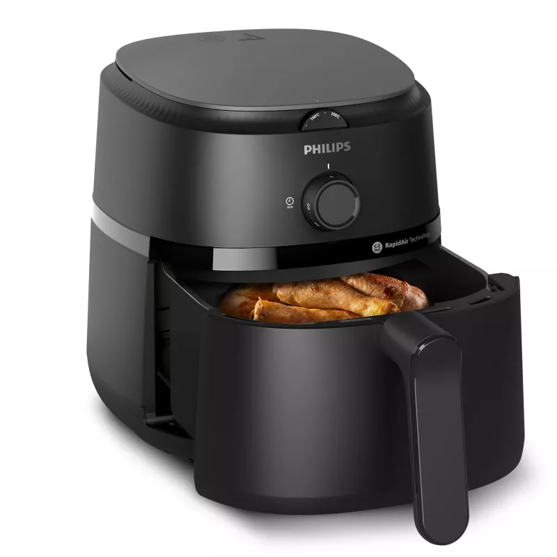 Fritadeira a ar Philips série 1000 NA120/00, 4,2 L/embalagem danificada