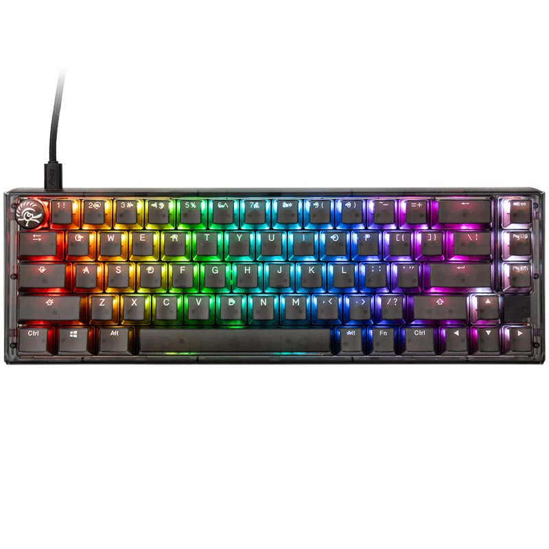 Teclado gaming Ducky One 3 Aura SF USB QWERTY US International preto