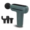 Medisana MG 200 mini pistola de massagem, Smart Mode, 4 cabeças, 5 níveis de intensidade, 147 x 126 x 50 mm, cinzento