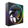 Ventoinha para caixa MODECOM VOLCANO LOOP 120 ARGB Reverse Fan preta 120 mm PWM 400–1400 RPM conector ARGB