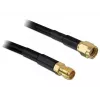 Cabo coaxial DeLOCK 2m RP-SMA CFD200 Preto