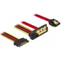 Cabo SATA DeLOCK 85229 0,3 m SATA 7 pinos SATA 22 pinos preto