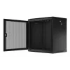 Armário de parede Lanberg WF01-6412-23B 12U preto IP20