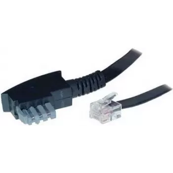 Cabo S/CONN ShiverPeaks TC70170 10m TAE-N RJ12 preto transparente
