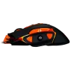 Rato CANYON Hazard GM-6 LED com fios preto laranja